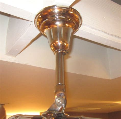 The chrome finish is in great vintage condition 1930's Art Deco Airplane Ceiling Fan at 1stdibs