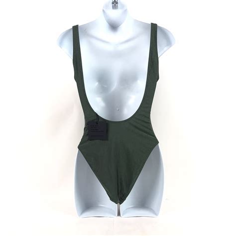 Dixperfect Women S Retro S S Inspired High Cut Low One Piece Swimwear S EBay