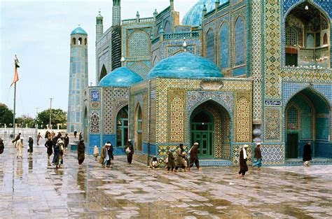 Shrine Of Hazrat Ali Mazar E Sharif Afghanistan Blue Mosque