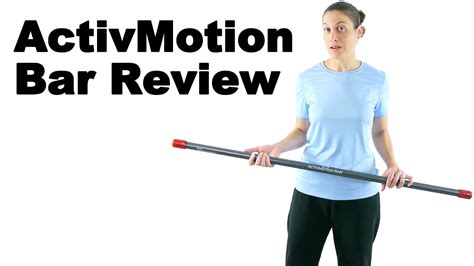 Activmotion Bar Review Ask Doctor Jo Youtube