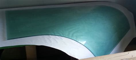 We can bend a piece of 2 inch acrylic 96 inches x 240 inches. Curved Acrylic Boat Windshields | Replacement Boat Windows