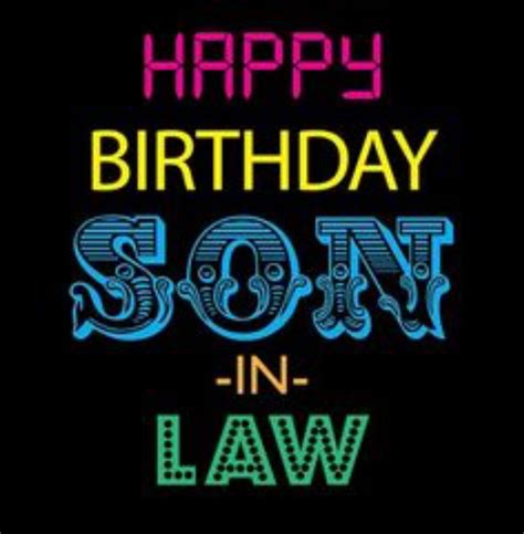 Happy Birthday Son In Law Funny Happy Birthday Wishes Birthday Wishes For Daughter Birthday