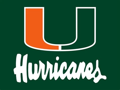 48 Miami Hurricanes Logo Wallpaper