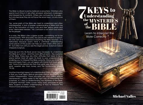 7 Keys to Understanding the Mysteries of the Bible by Mike Valles : $10