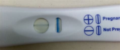 That might cause the test to look like it has a faint second line—making it positive—but it really only has one. Girlfriend took pregnancy test faint faint line help ...
