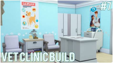 The Sims 4 Lets Build A Vet Clinic Part 7 Exam Rooms Youtube