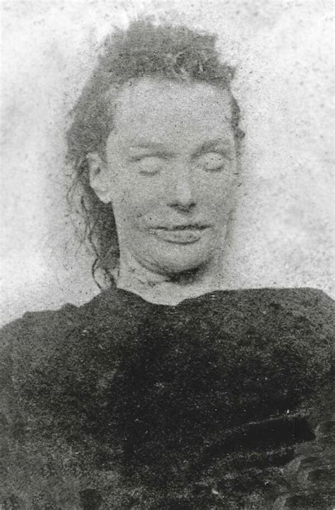 The Body Of Elizabeth Stride Lies In A British Mortuary The Only