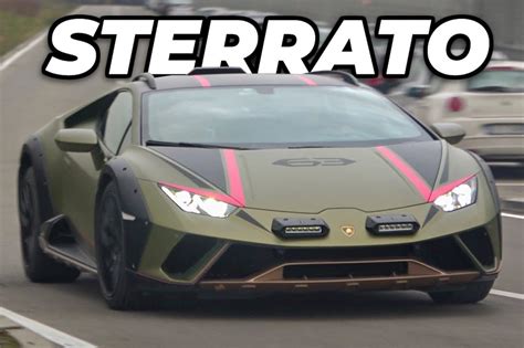 Lamborghini Huracan Sterrato Spied Naked With Matte Green Paintwork My Xxx Hot Girl