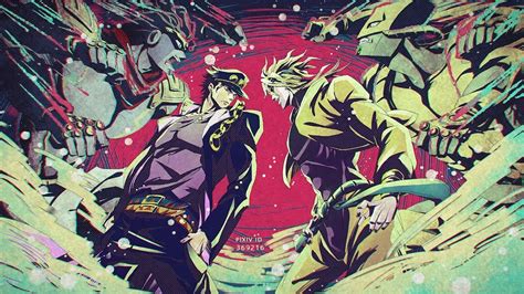 Hd wallpapers and background images Jotaro Vs DIO - Part 5 - 4K - JJBA Part 3 Stardust ...