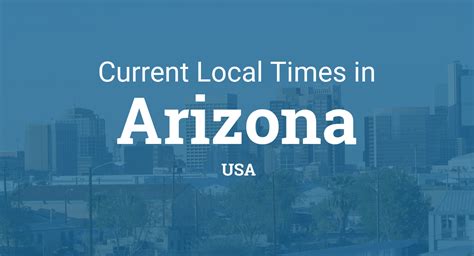 Time In Arizona United States