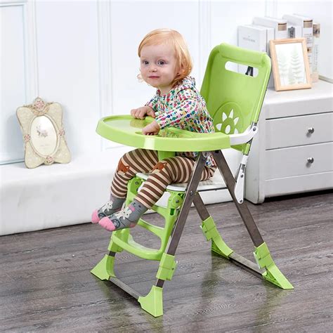 New Baby Chair Feeding Collapsible Children Dining Chair