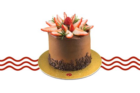 Mini Torta Ganache De Chocolate Com Morangos Sabor E Arte Torteria
