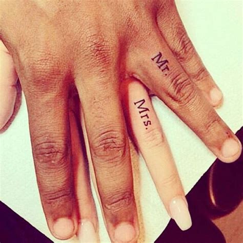 40 Creative Matching Married Couple Tattoo Ideas Finger Tattoo For Women Couple Tattoos