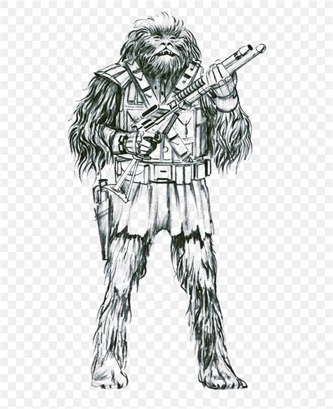 Chewbacca Wookiee Art Star Wars Sketch Png 800x1006px Chewbacca Art