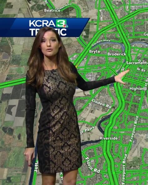 Tuesdays Traffic Report And Reporter Looks Great