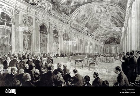 Treaty Of Versailles 1919 Hi Res Stock Photography And Images Alamy