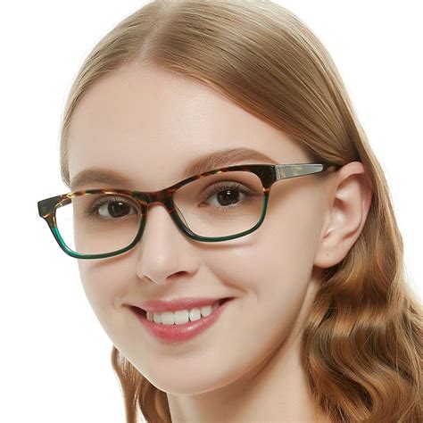 Occi Chiari Recommend Fashion Women Eyeglasses Demi Colors Patchwork Prescription Nerd Lens