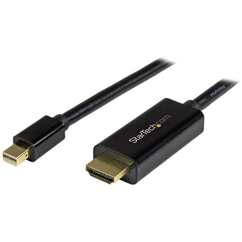 Buy Startech Mini Displayport To Hdmi Converter Cable 6 Ft 2m 4k