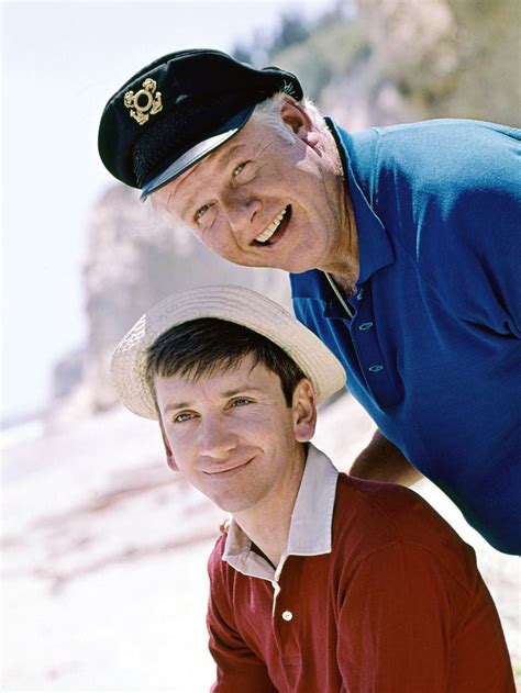 Gilligan Bob Denver And Jonas The Skipper Grumby Alan Hale Jr