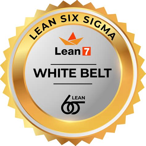 Lean Six Sigma White Belt Acclaim