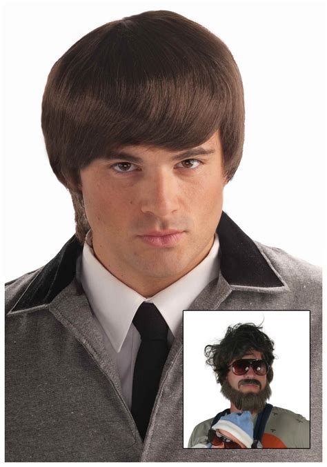 Maybe you would like to learn more about one of these? 60s Mod Brown Mens Wig