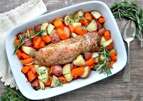 Can you believe that christmas is just 21 days away? One Dish Garlic & Herb Pork Tenderloin - The Seasoned Mom