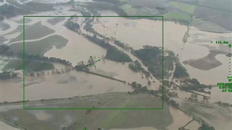 Aerials Show Extent Of Scotland Floods