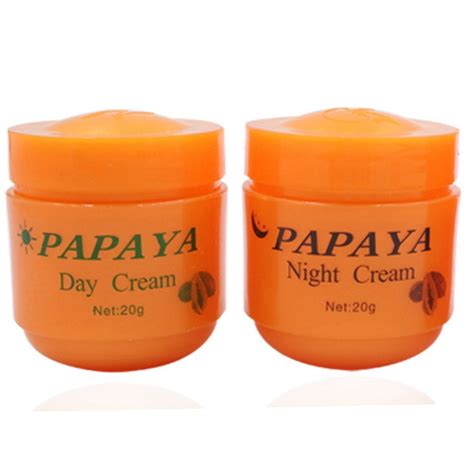 Papaya Whitening Facial Cream Anti Freckle Day Cream Night Cream