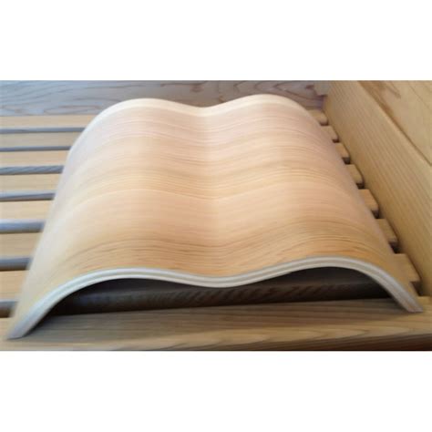 Wave Sauna Pillow Cedar 10 34 X 11 12