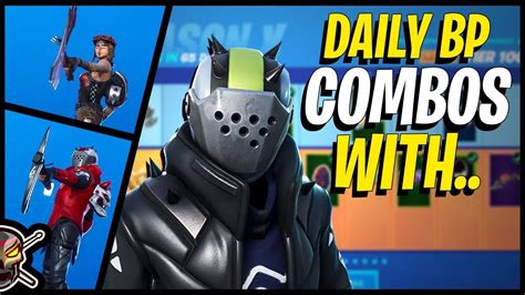 Daily Battle Pass Combos With X Lord In Fortnite Youtube