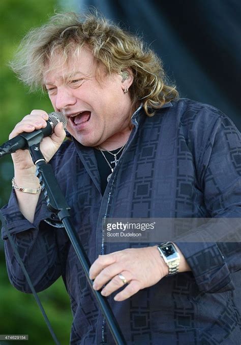 Singer Lou Gramm Of Classic Rock Band Foreigner Performs Onstage On