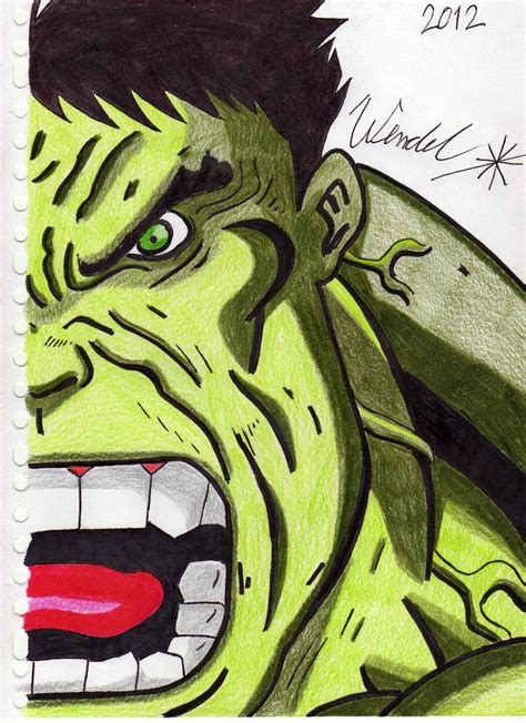 The Incredible Hulk By Wendelkrolis On Deviantart