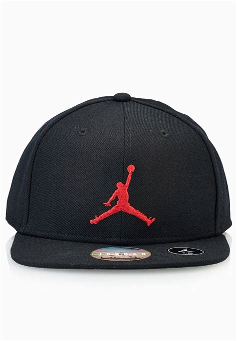 Buy Jordan Black Jordan Jumpman Fitted Cap For Men In Mena Worldwide
