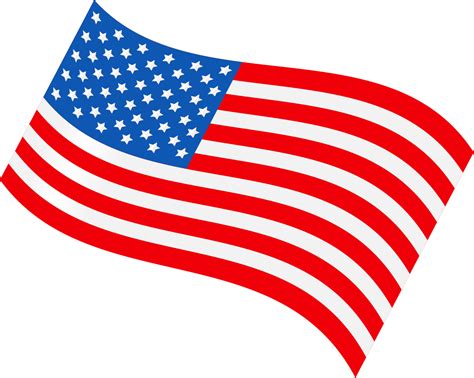 Of The United - Usa Flag Cartoon Png Clipart - Full Size Clipart png image