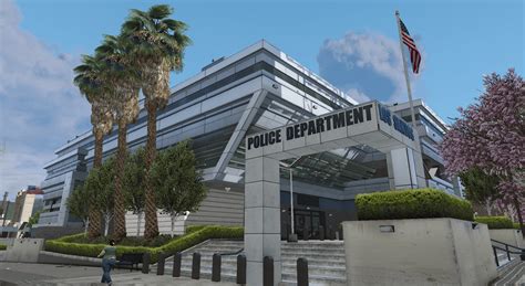 Mission Row Police Station Add On SP YMAP Menyoo V1 0 GTA 5 Mod