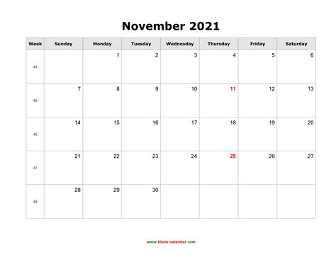 Free Printable Nov 2021 Calendar Pdf Example Calendar Printable
