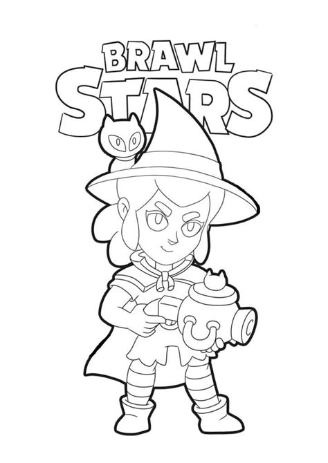 Brawl Stars Character Shelly Coloring Pages Porn Sex Picture
