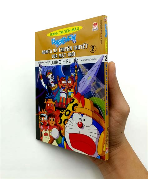 Sách Doraemon Tranh Truyện Màu Nobita Và Truyền Thuyết Vua Mặt Trời Tập 2 Tái Bản 2019