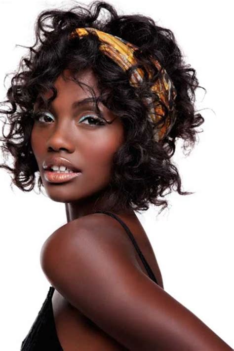 Layers are essential for curly hair because they provide your mane with structure and keep the overall style from looking bulbous and shapeless. 20 Nice Short Haircuts For Black Women