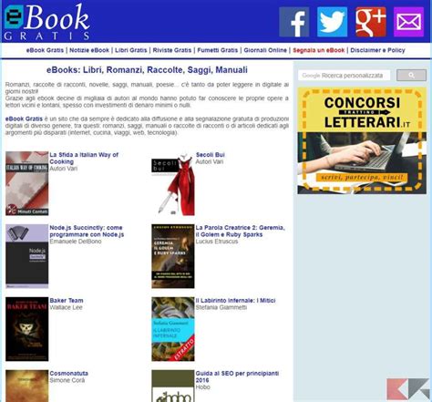 scaricare libri pdf gratis i migliori siti chimerarevo