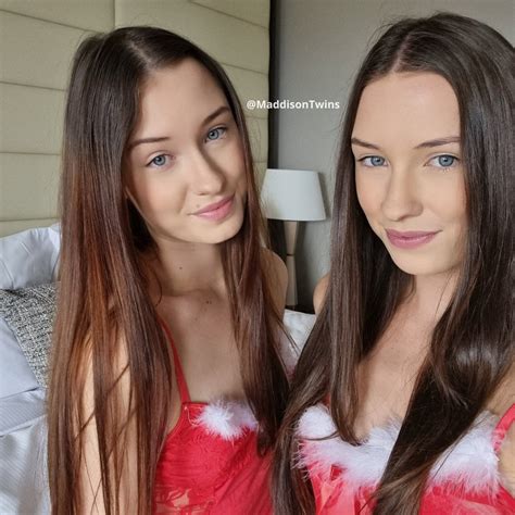 Tw Pornstars The Maddison Twins Twitter Guys Stop Asking Santa For Slutty Twins We Are So