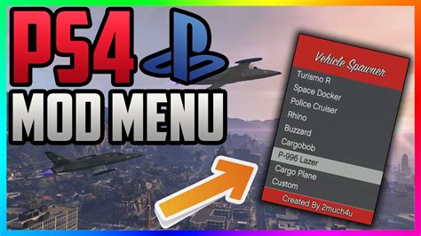 If you want to attack an airbase or you want to steal a fighter jet, and cruising around the skies with raining down hell. GTA 5 Online: "PS4 Mod Menu" + DOWNLOAD - "PS4 Mod Menu ...
