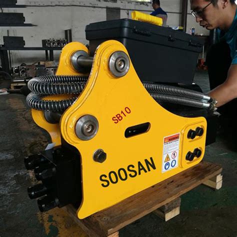 Soosan Hydraulic Breaker Sb10 Drill Rod Diameter 40mm Suitable For 08