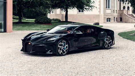 Exemplar único Bugatti La Voiture Noire Está Pronto Auto Drive