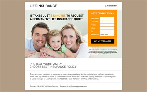 Compare insurance quotes from 30+ companies to get your cheapest insurance quote online today. Responsive life insurance website design for professional company
