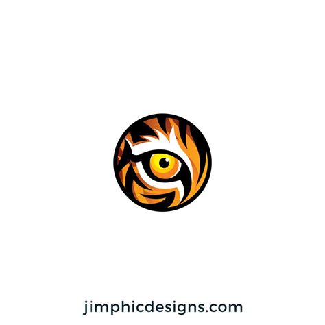 Tiger Eye Logo Eye Logo Graphic Design Elements Tiger Design