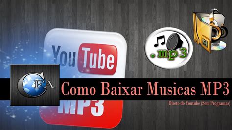 Acompanhe o nosso passo a passo e aprenda como usar o melhor conversor online grátis da internet em seu celular ou computador, em menos de 5 minutos. Baixar Musicas direto do Youtube (MP3) | Baixar musica ...