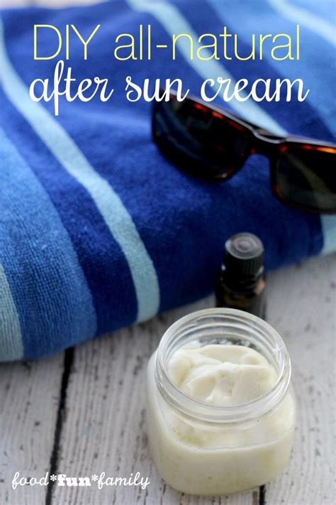 Diy After Sun Cream After Sun Sun Cream Diy Beauty Recipes