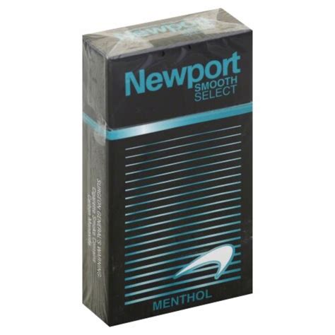 Newport Menthol Smooth Select 100s Cigarettes Pack 1 Ct Bakers