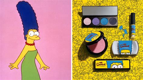 Whoa Mama Check Out Macs Marge Simpson Makeup Line